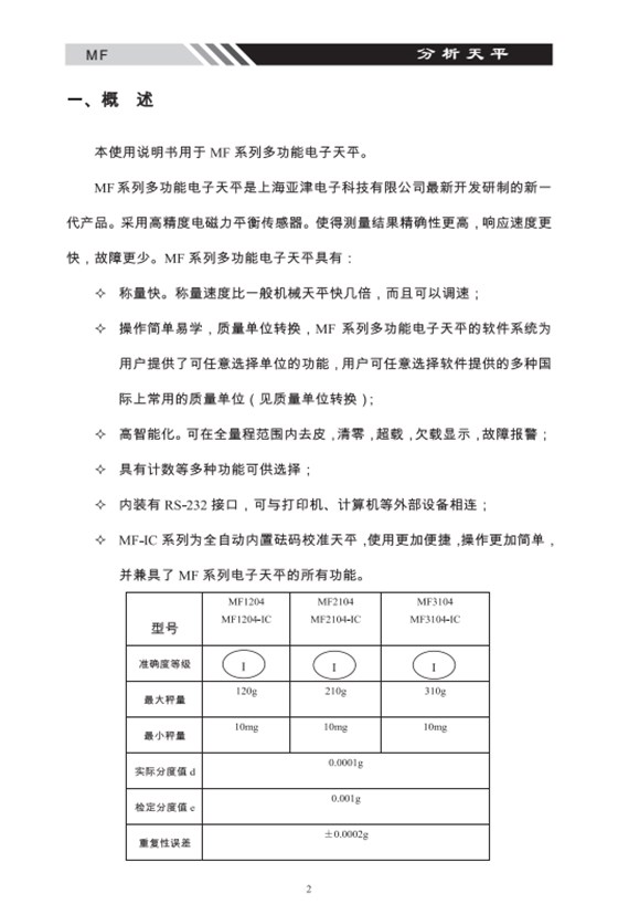 MF系列多功能電子天平產品概述_02