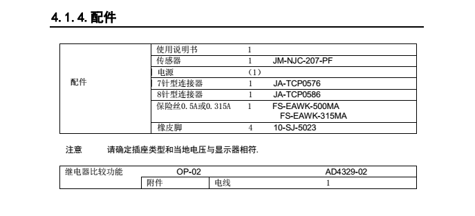 AD4329精密稱重顯示器產品配件_10