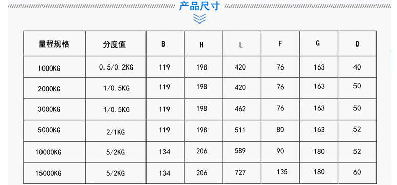 直視電子吊秤電子吊秤規格